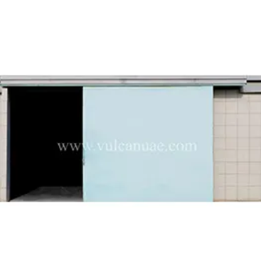 Automated Fire Rated Sliding Door – Commercial Steel Construction, Up to 120 Minute Fire Protection, UL/BS Certified, Manual or Motorized Operation, Office, Warehouse Application